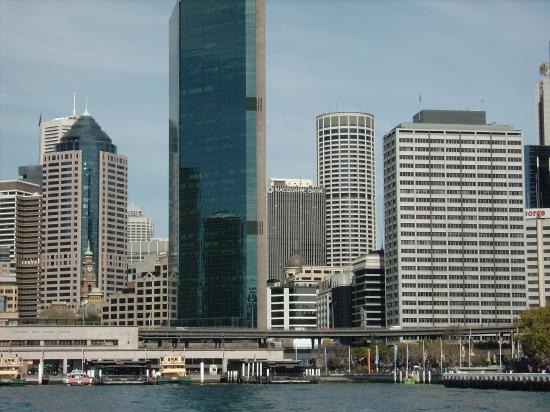 La city vue du ferryboat