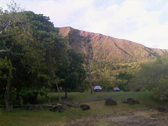 Vue sur le mont