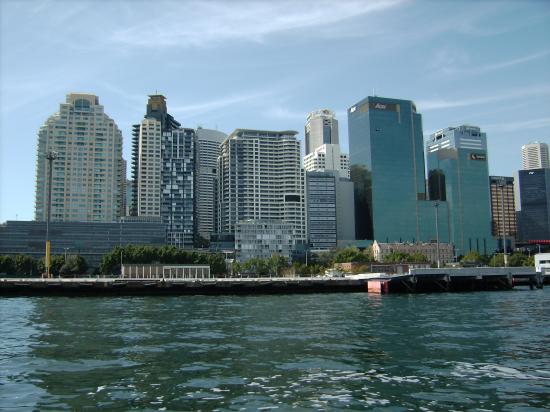 La city vue du ferryboat